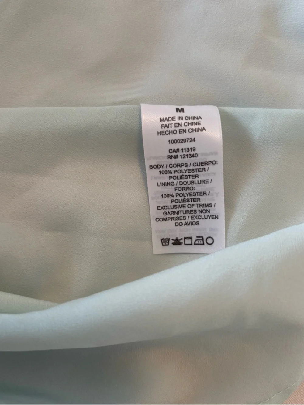 Mint Green Chiffon Pleated Midi Dress Cottagecore Fairy Romantic Garden Party - Picture 14 of 14